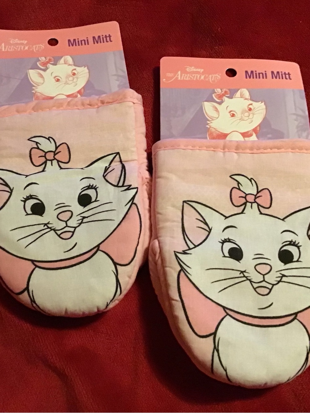 Disney Pink Marie Mini Mitts from The Aristocats